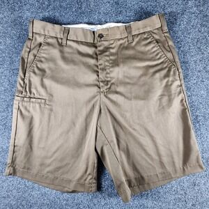 UPS Uniform Shorts Wearguard Brown Chino Workwear Men's Size 36, 10" Inseam